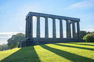 Scottish Capital Prints: National Monument, Calton Hill, Edinburgh, Scotland, Great Britain, United Kingdom