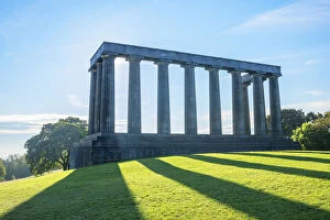 Images Dated 2nd July 2021: National Monument, Calton Hill, Edinburgh, Scotland, Great Britain, United Kingdom
