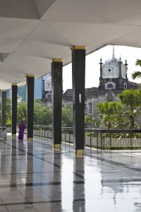 Images Dated 31st January 2012: National Mosque of Malaysia (Masjid Negara), Kuala Lumpur, Malaysia