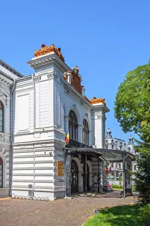 Bucharest Prints: National museum, Bucharest, Walachia, Romania