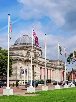 Cupolas Prints: National Museum, Cardiff, Wales, United Kingdom
