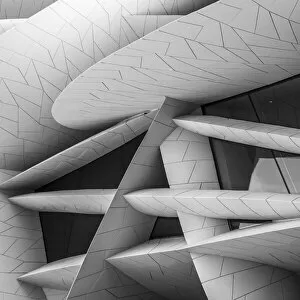 Architectural Abstracts Collection: National Museum of Qatar by Jean Nouvel, Doha, Qatar