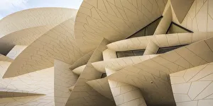 Images Dated 5th April 2019: National Museum of Qatar by Jean Nouvel, Doha, Qatar
