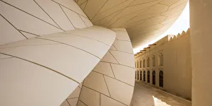 Images Dated 5th April 2019: National Museum of Qatar by Jean Nouvel, Doha, Qatar