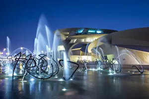 Images Dated 15th April 2019: National Museum of Qatar by Jean Nouvel, Doha, Qatar