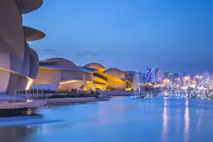 Images Dated 5th April 2019: National Museum of Qatar by Jean Nouvel, Doha, Qatar