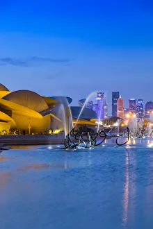 Images Dated 5th April 2019: National Museum of Qatar by Jean Nouvel, Doha, Qatar