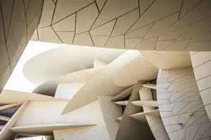 Images Dated 5th April 2019: National Museum of Qatar by Jean Nouvel, Doha, Qatar