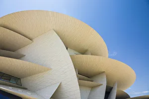 Images Dated 5th April 2019: National Museum of Qatar by Jean Nouvel, Doha, Qatar