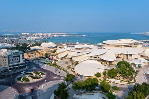 Doha Prints: National Museum of Qatar by Jean Nouvel, Doha, Qatar