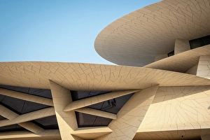 Doha Prints: National Museum of Qatar by Jean Nouvel, Doha, Qatar