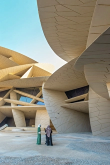 Doha Prints: National Museum of Qatar by Jean Nouvel, Doha, Qatar