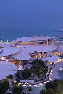 Doha Prints: National Museum of Qatar by Jean Nouvel, Doha, Qatar