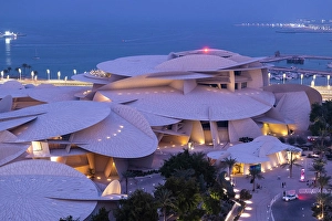 Doha Prints: National Museum of Qatar by Jean Nouvel, Doha, Qatar