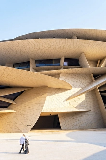 Doha Prints: National Museum of Qatar by Jean Nouvel, Doha, Qatar