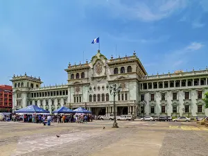 Guatemalan Prints: National Palace of Culture, Constitution Square