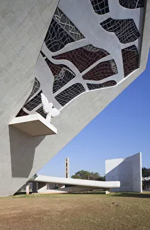 Federal District Prints: National Pantheon, Brasilia, Federal District, Brazil