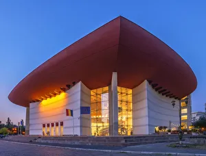 Theatre Prints: National Theatre, Bucharest, Walachia, Romania