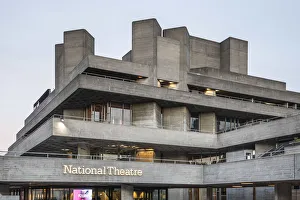 National Theatre, South Bank, London, England, UK