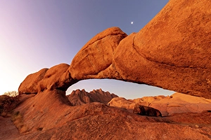 Spitzkoppe Prints: Natural granite arch, Spitzkoppe, Namib Desert, Namibia