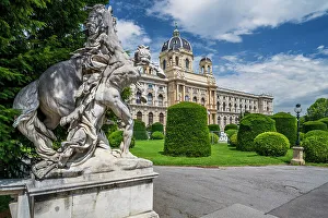 Ring Road Prints: Natural History Museum (Naturhistorisches Museum), Maria-Theresien-Platz, Vienna, Austria