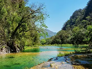 Ponds Prints: Natural Pools at Cahabon River