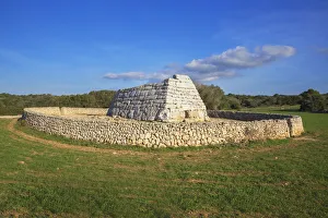 Naveta or megalithic tomb at the site of Es Tudons, Menorca; Balearic Islands; Spain Naveta or megalithic tomb at the site of Es Tudons, Menorca; Balearic Islands; Spain