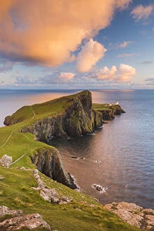 Images Dated 5th September 2013: Neist Point Lighthouse, Isle of Skye, Scotland