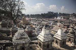 Nepal Gallery: Nepal, Kathmandu, Pashupatinath Temple (Nepal Most important Hindu Temple)