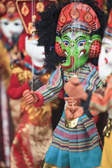 Nepal, Pokhara, market, local crafts