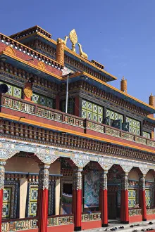 Nepal, Pokhara, Tashi Palkhel Tibetan Settlement, Jangchub Choeling Gompa (Buddhist