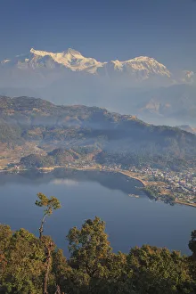 Nepal, Pokhara, World Peace Pagoda