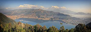 Nepal, Pokhara, World Peace Pagoda