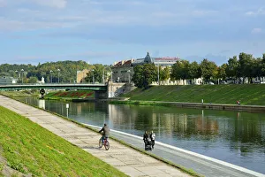 Neris river. Vilnius, Lithuania