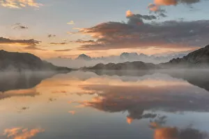Nero lake (lago Nero), Brenta Dolomites, Nambrone valley (val Nambrone), Trento province, Trentino-Alto Adige, Italy