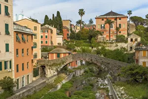 Nervi, fishing village, quartiere of Genoa, Liguria, Italy