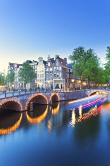 Netherlands, North Holland, Amsterdam. Keizersgracht The canal