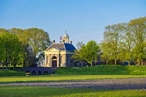 Images Dated 13th July 2016: Netherlands, North Holland, Enkhuizen. The Koepoort or Westerpoort, former city gate