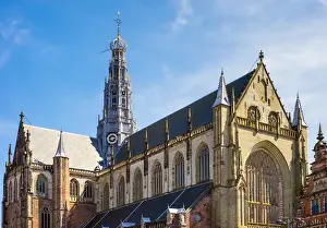 Netherlands, North Holland, Haarlem. Grote Kerk or St