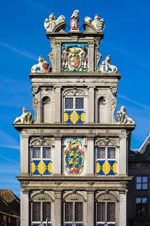 Images Dated 13th July 2016: Netherlands, North Holland, Hoorn. Facade of the Westfries Museum, a museum of regional