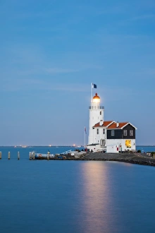 Netherlands, North Holland, Marken. Het Paard van Marken (English: Horse of Marken)