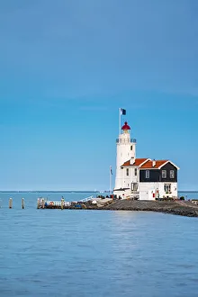 Netherlands, North Holland, Marken. Het Paard van Marken (English: Horse of Marken)
