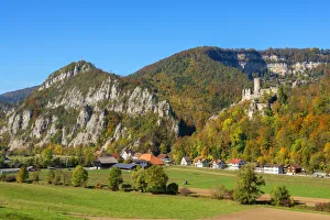 Solothurn Prints: Neu Falkenstein near Balsthal, Solothurn, Switzerland