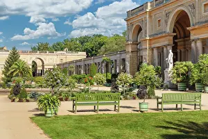 Sanssouci Prints: Neue Orangerie, Sanssouci, Potsdam, Brandenburg, Germany