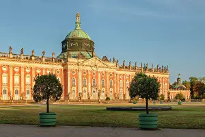 Sanssouci Prints: Neues Palais Palace, Sanssouci, Potsdam, Brandenburg, Germany