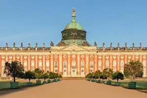 Sanssouci Prints: Neues Palais Palace, Sanssouci, Potsdam, Brandenburg, Germany