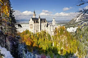 Images Dated 23rd May 2013: Neuschwanstein Castle, Bavaria, Germany, Europe