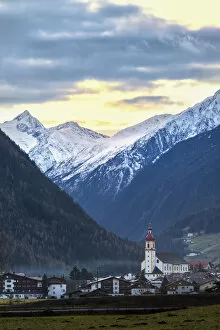 Images Dated 22nd March 2019: Neustift in Stubai valley. Europe, Austria, Stubai valley, Stubaital, Tyrol, Neustift