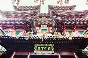 Images Dated 11th June 2012: New Buddha Tooth Relic Temple and Museum on South Bridge road, Singapore