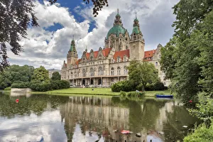 New City Hall, Neues Rathaus (1913), Hanover, Lower Saxony, Germany